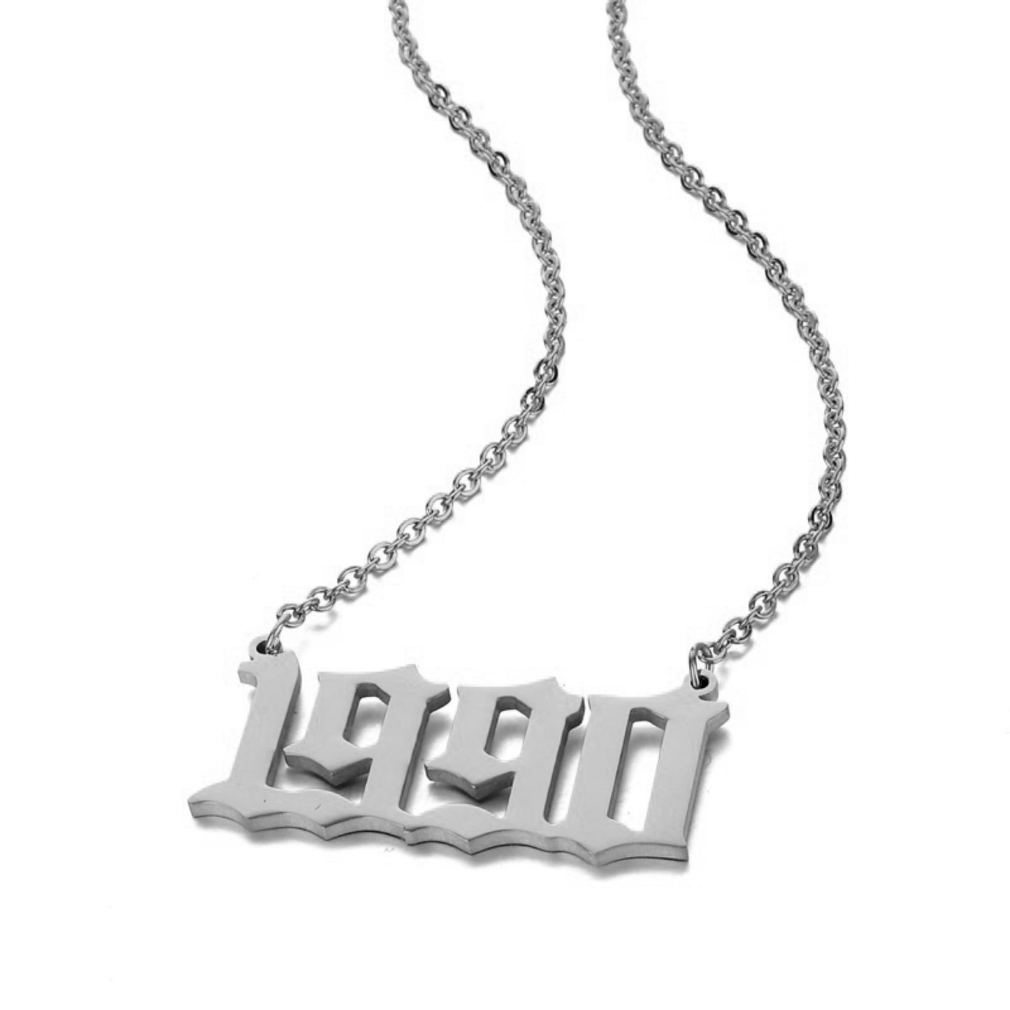 Custom Birth Year Necklace - Jewelrei